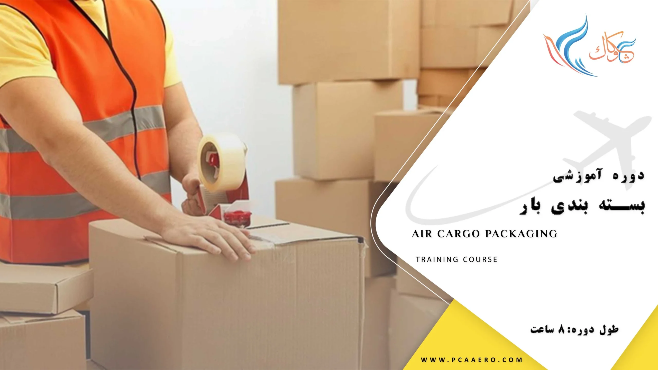 دوره آموزشی بسته بندی بارهوایی